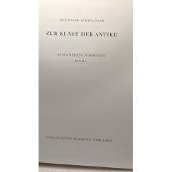 Zur kunst der antike - Ausgewählte schriften BAND I + BAND II