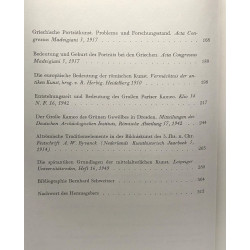 Zur kunst der antike - Ausgewählte schriften BAND I + BAND II