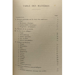 Les matériaux constitutifs de l'apparaillage chimique leur...