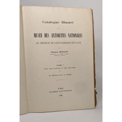 Catalogue illustré du musée des antiquités nationales au chateau...