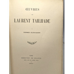 Laurent Tailhade Poèmes Elégiaques TOME 1