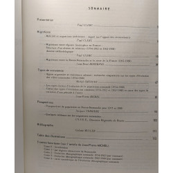 Bulletins n°5 (1972) + n°7 (1973) + n°8 (1974) : Migrationset...