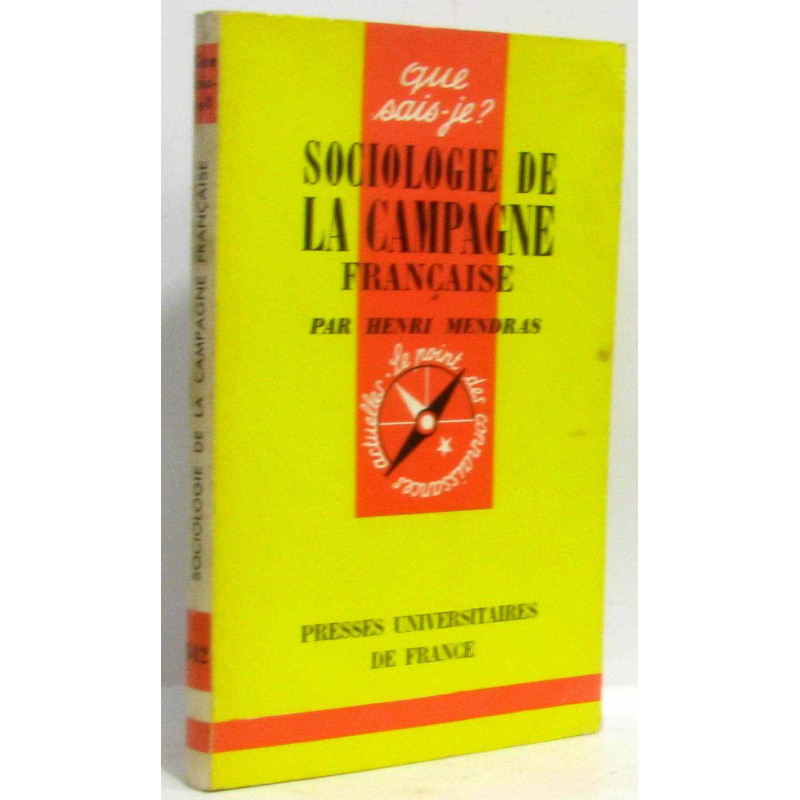 Sociologie de la campagne française