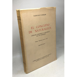 El concepto de naturaleza