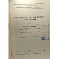 Die geisteshaltung der ägypter in der frühzeit