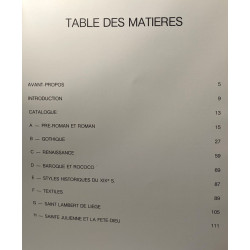 Oeuvres maitresses du musée d'art religieux et d'Art Mosan