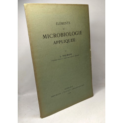 Éléments de microbiologie appliquée