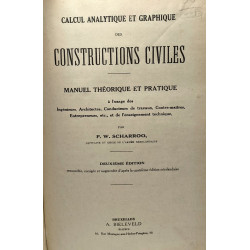 Calcul analytique et graphique des constructions civiles - manuel...