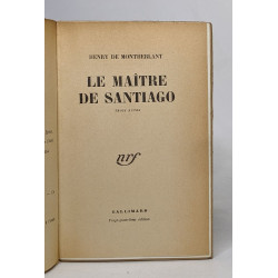 Le maître de santiago