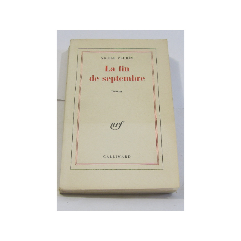 La fin de septembre