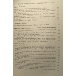 Chronique d'Egypte - 7 volumes: LXVI 131/132 (1991), LXIX 137 +...