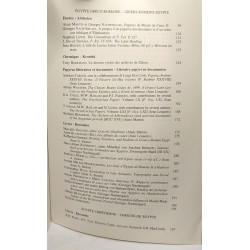 Chronique d'Egypte - 7 volumes: LXVI 131/132 (1991), LXIX 137 +...