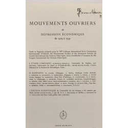 Mouvements Ouvriers et Dépression Économique de 1929-1939