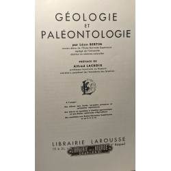Géologie et paléontologie - préface de Alfred Lacroix