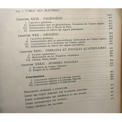 Géologie et paléontologie - préface de Alfred Lacroix