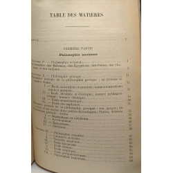 Histoire de la philosophie - sixième édition revue et augmentée