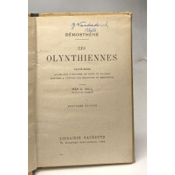 Les Olynthiennes - TEXTE GREC - 9e éd