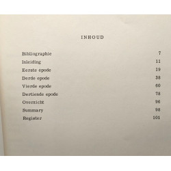 Woordkeus en stijlniveau van de 1e 3e 4e en 13e epode van horatius...