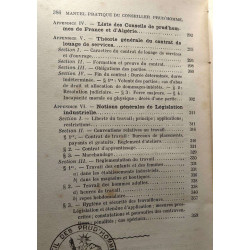 Manuel pratique du conseiller prud'homme - préface de M. Albert...