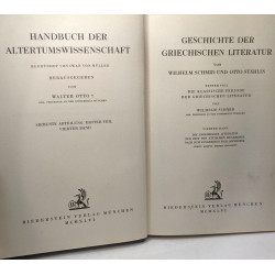 Erster Teil Die Klassische periode der griechischen literatur -...