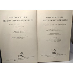 Erster Teil Die Klassische periode der griechischen literatur -...