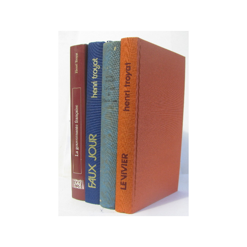 (Lot de 4 livres) La gouvernante française - le vivier - la case...