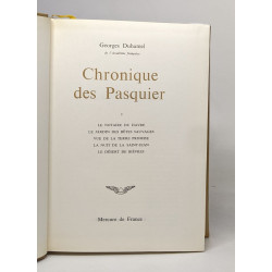 Chronique des Pasquier: tomes 1 et II (titres voir description...