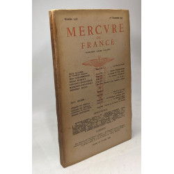 Mercure de France - N°1036 - 1er Décembre 1949 / La fin de David...