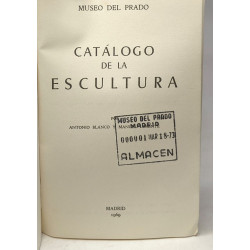Catalogo de la escultura - museo del Prado 1969