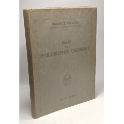 Essai de philsosophie chimique