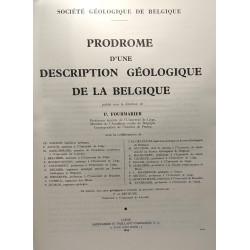 Prodrome d'une description géologique de la Belgique - société...