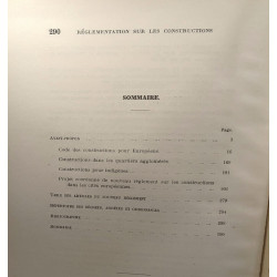 La réglementation sur les constructions au Congo belge / Mémoires...