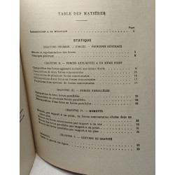 Notions élémentaires de mécanique - 15e éd. / école spéciale des...