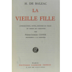 La vieille fille - introduction notes histoire du texte et du...