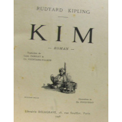 Kim. roman. traduction de louis fabulet ch. fountaine-walker....