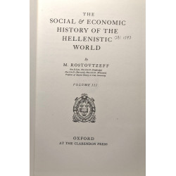 The social et economic History fo the Hellenistic World - VOLUME...