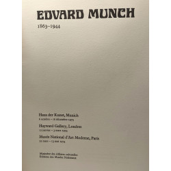 Edvard Munch - 1863-1944 - Musée national d'Art Moderne Paris --...