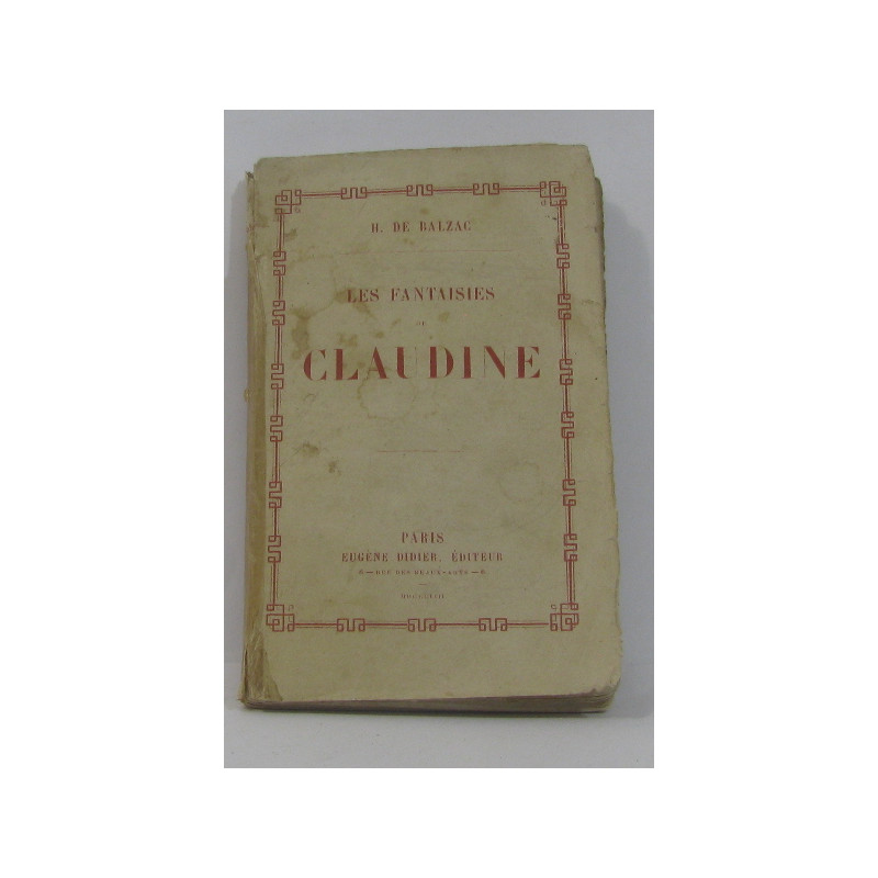 Les fantaisies de claudine