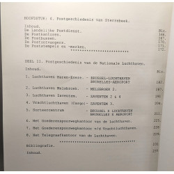Postgeschiedenis van groot-zaventem en de nationale luchthaven