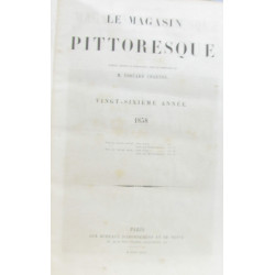 Le magasin pittoresque - 1858 et 1859 (2 numéros consécutifs année...