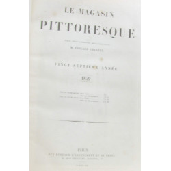Le magasin pittoresque - 1858 et 1859 (2 numéros consécutifs année...