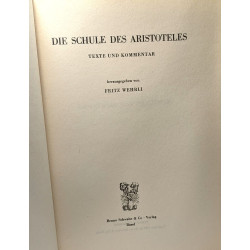 Demetrios von Phaleron - Heft IV - Die schule des aristoteles -...