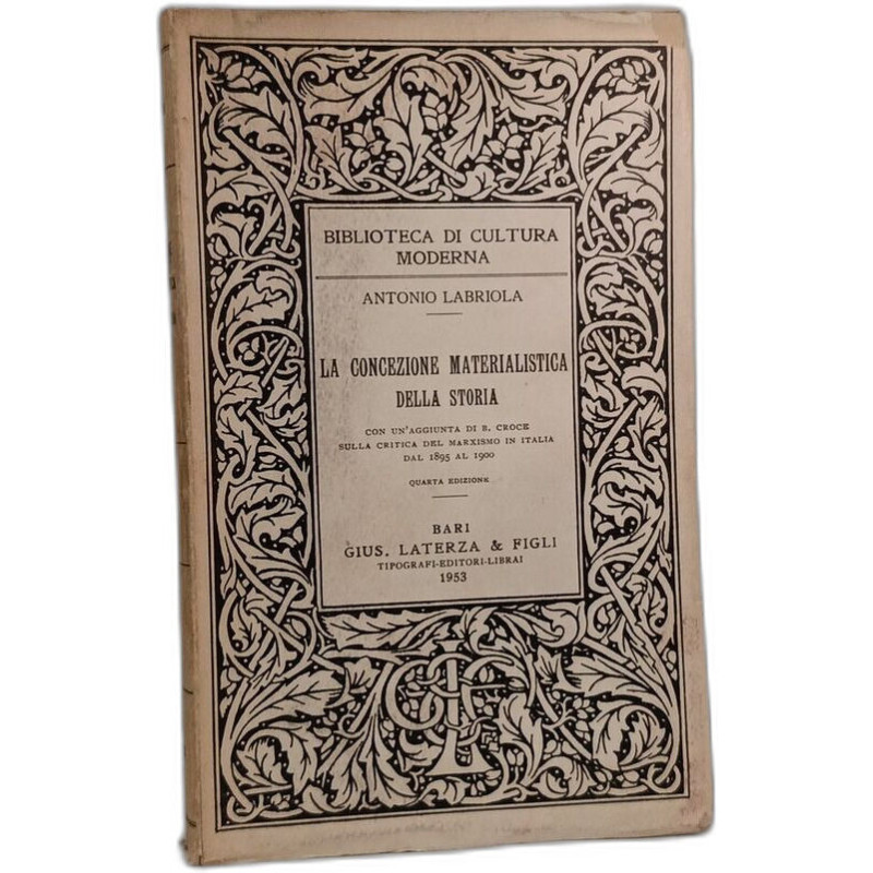 La concezione materialistica della storia : dal 1895 Al 1900