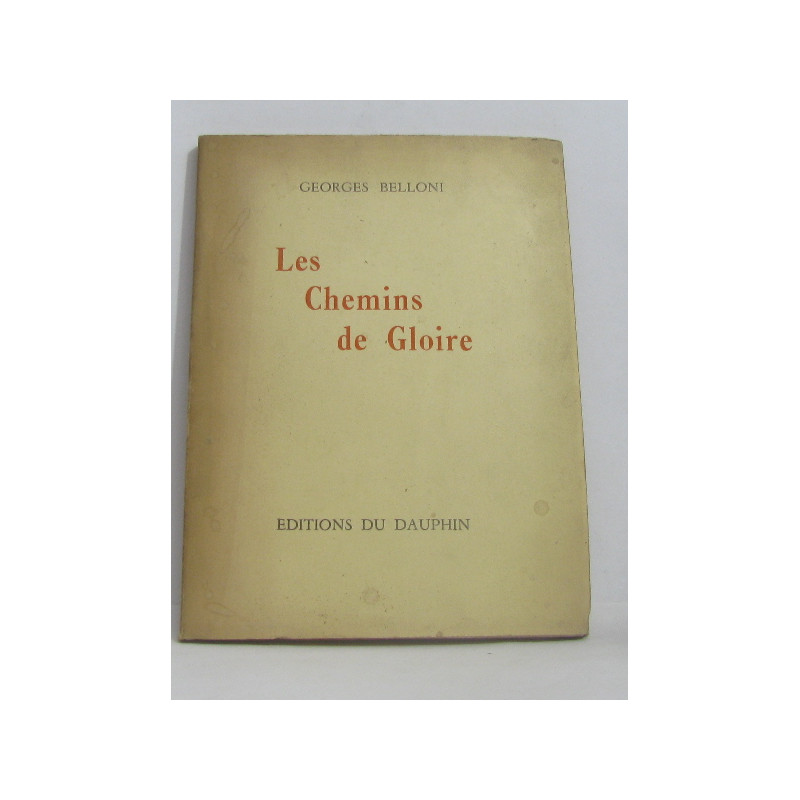 Les chemins de gloire