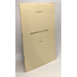 Propos sur Ensor (extrait de B.N.B. revue du personnel de la...