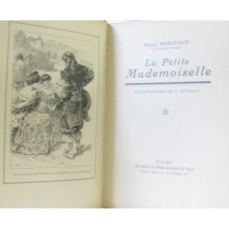 La petite mademoiselle - illustrations de Dutriac