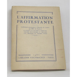 L'affirmation protestante