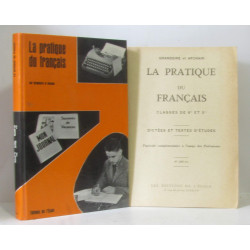 La pratique du français 6e et 5e (+ fascicule complémentaire à...