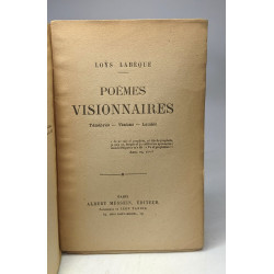 Poèmes visionnaires - Ténèbres Visions Laudes