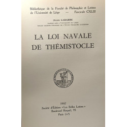 La loi navale de Thémistocle - Fascicule CXLIII - université de Liège